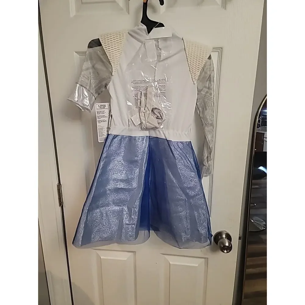 Zombies 3 Addison Costume Girls Small 4-6 Dress Halloween Disney Lights Up New